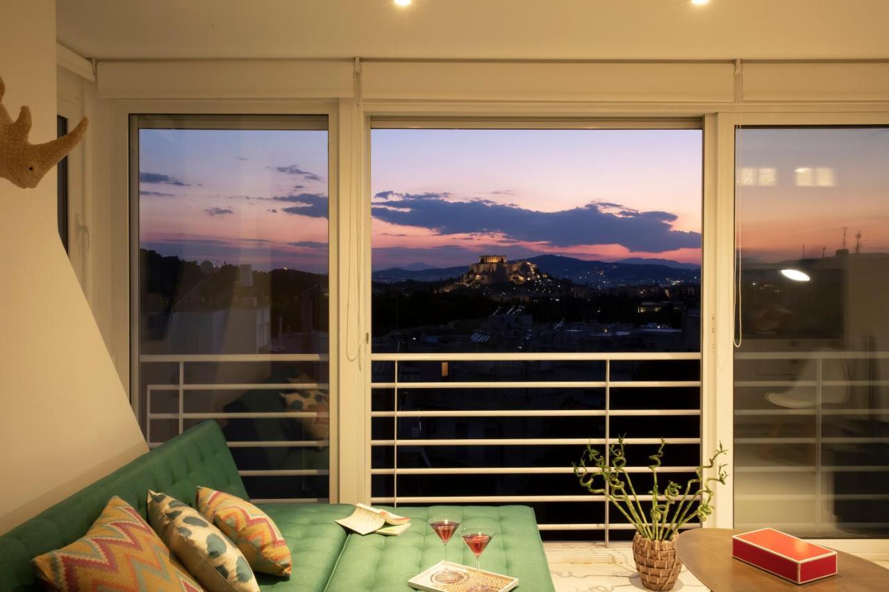 Stunning Acropolis View Apartment Athen Eksteriør billede