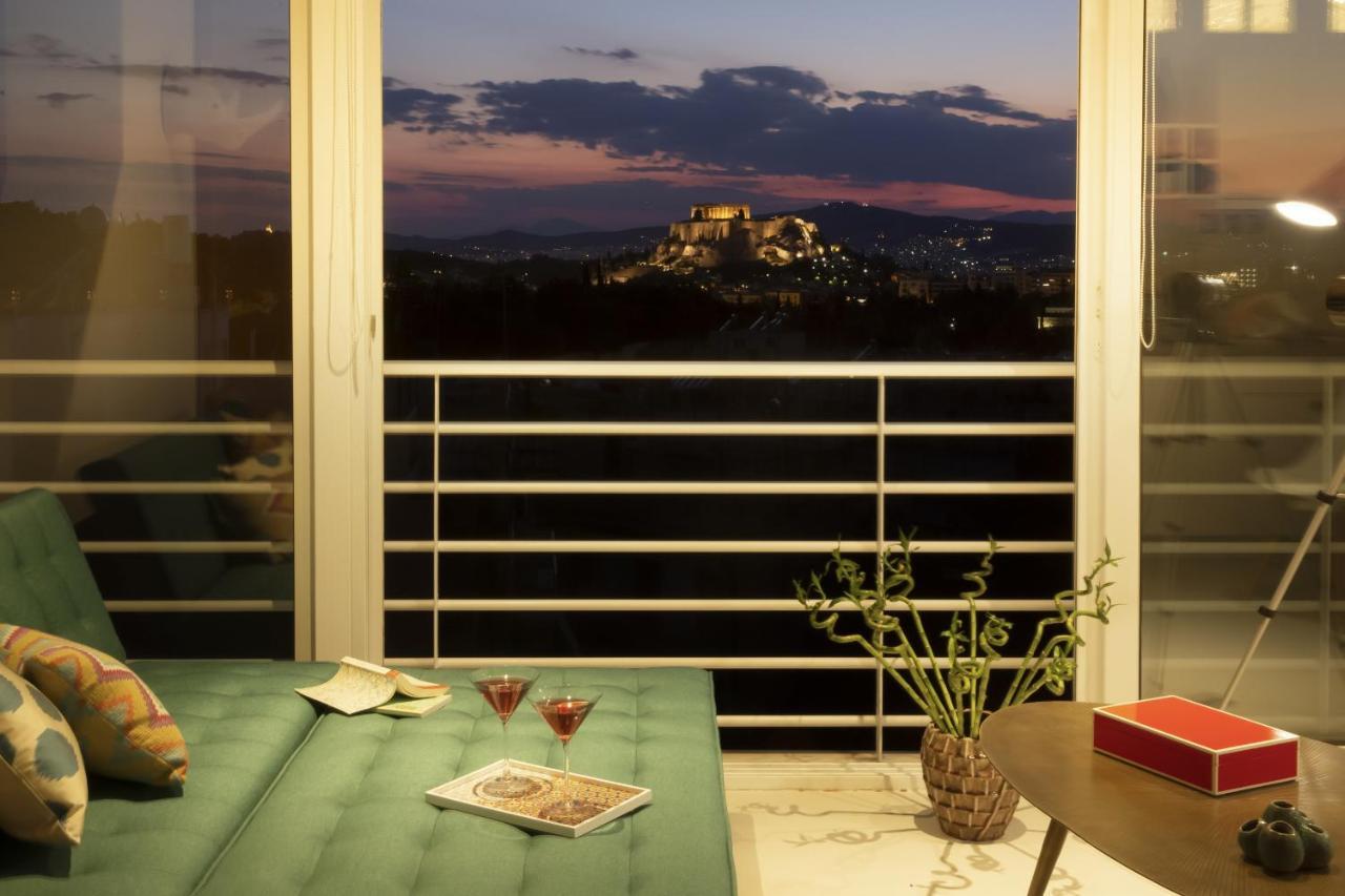 Stunning Acropolis View Apartment Athen Eksteriør billede