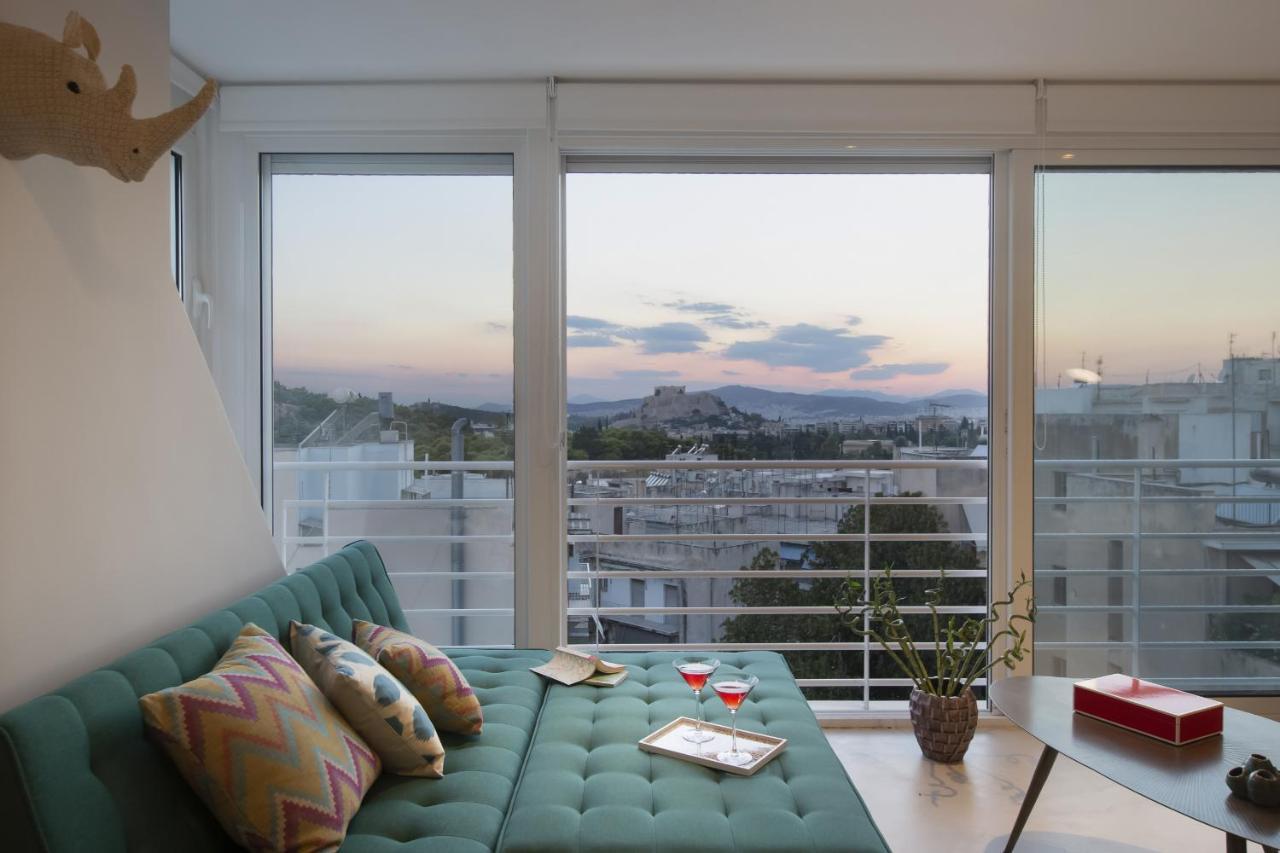 Stunning Acropolis View Apartment Athen Eksteriør billede